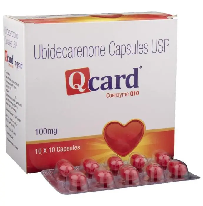 QCARD 100MG CAPS