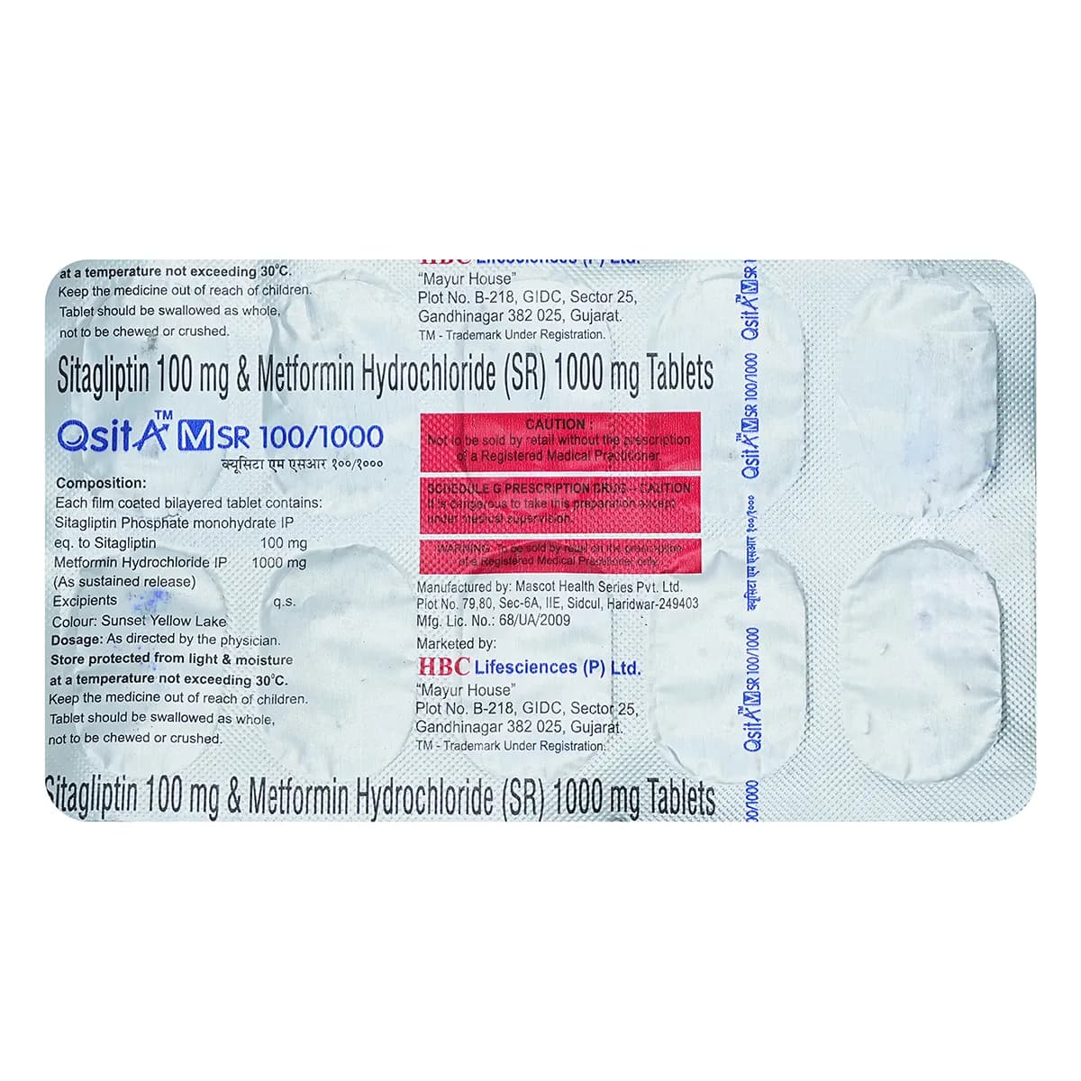 QSITA M 100/1000 TAB