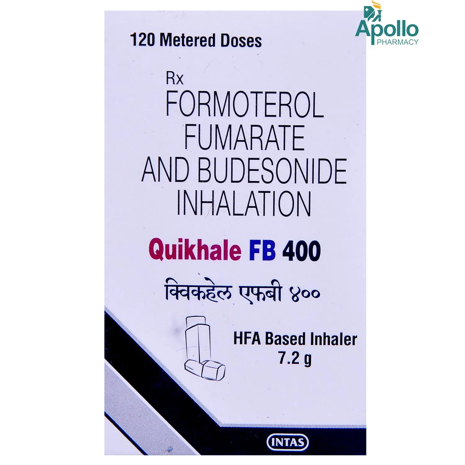QUIKHALE FB 400 INHALER