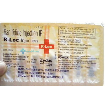 R-LOC INJ 7x2ml