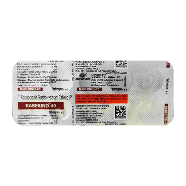 RABEKIND 40 TAB