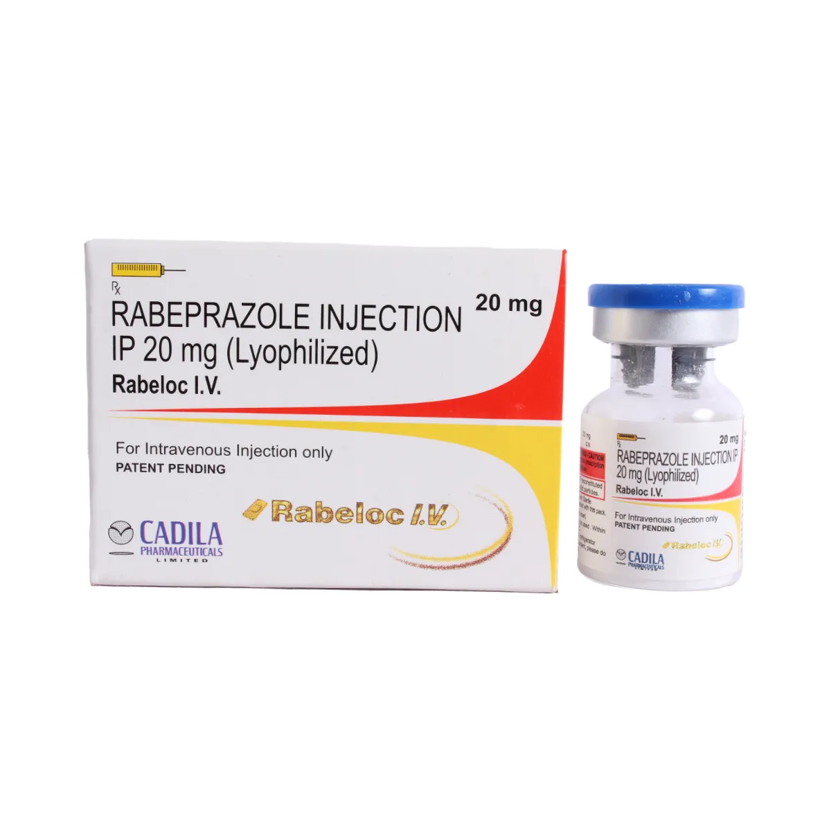 RABELOC I.V 20MG INJ 5ML