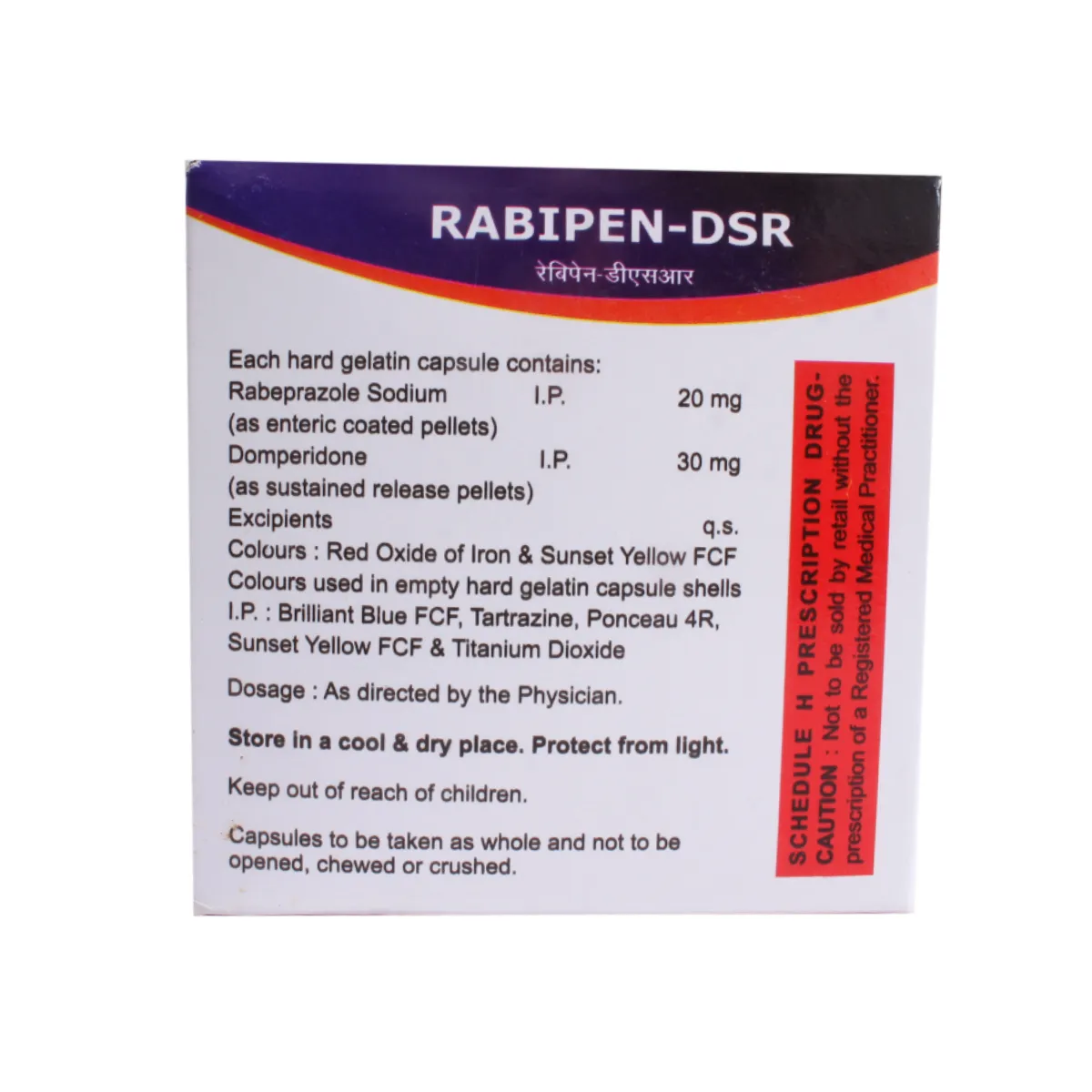 RABIPEN DSR CAP