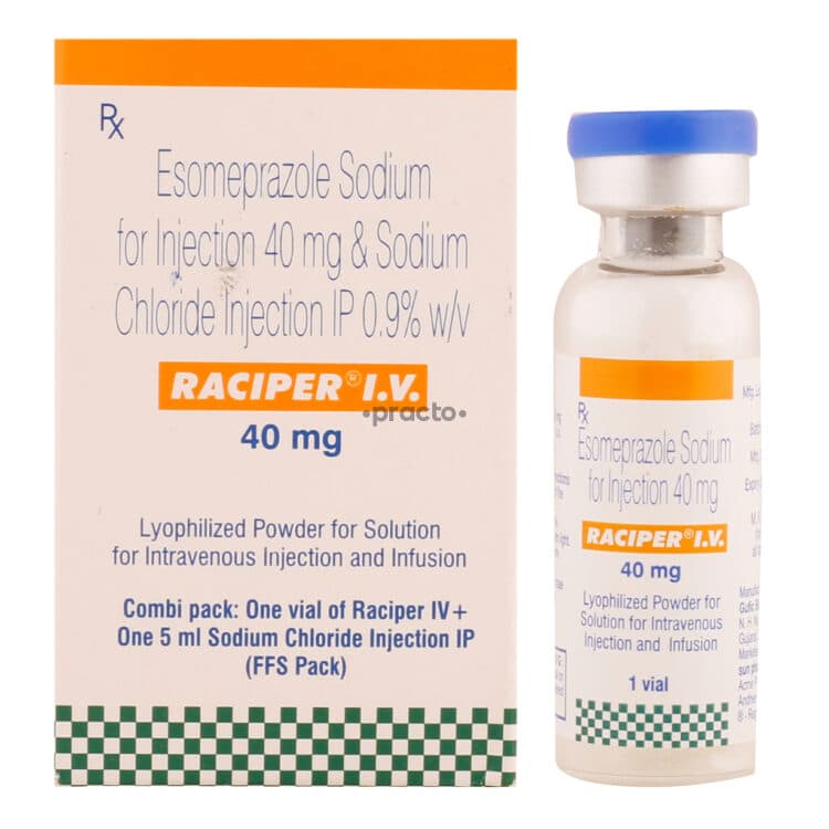 RACIPER 40MG I.V 5ML