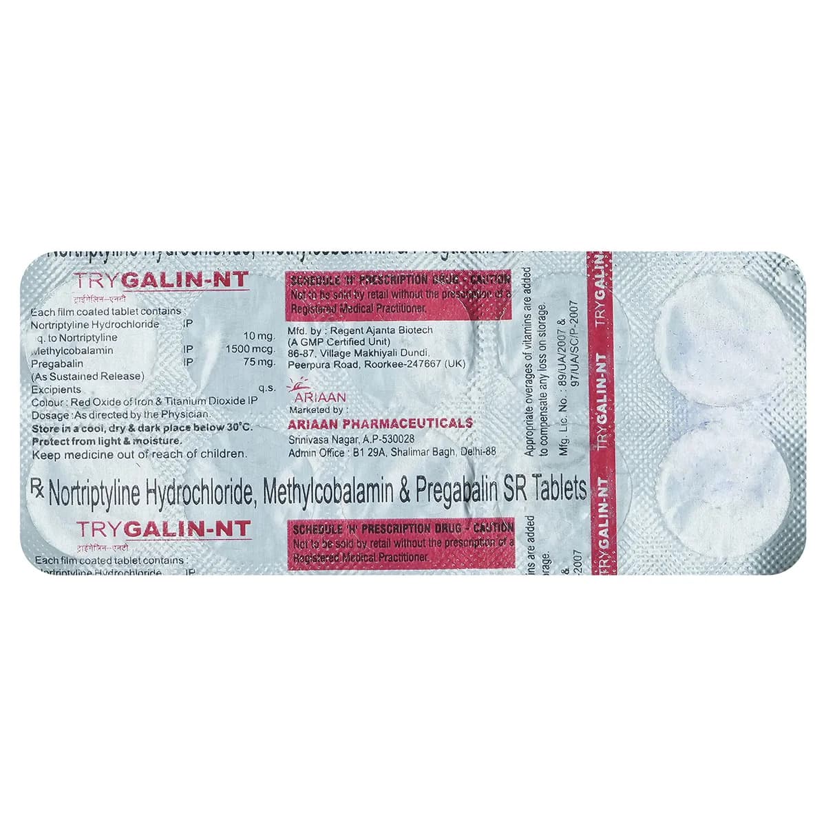RADIGALIN NT TAB