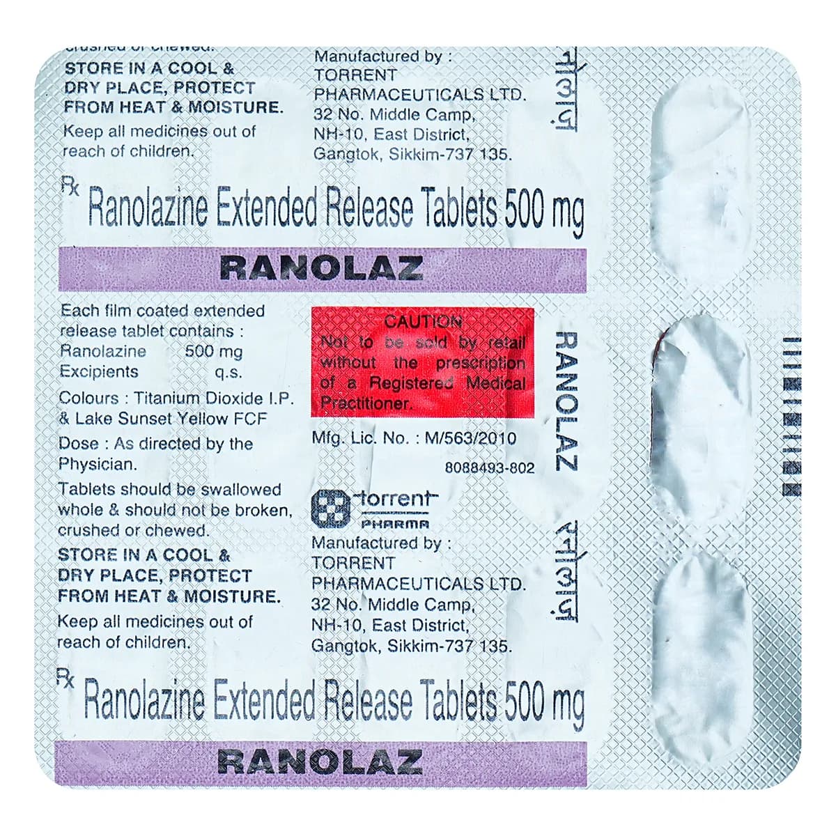 RANOLAZ 500 15"S