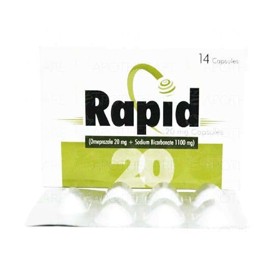 RAPID 20MG TAB 10`S