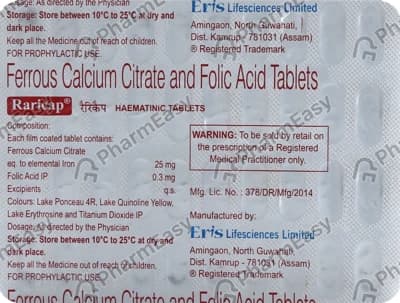 Raricap Tablet