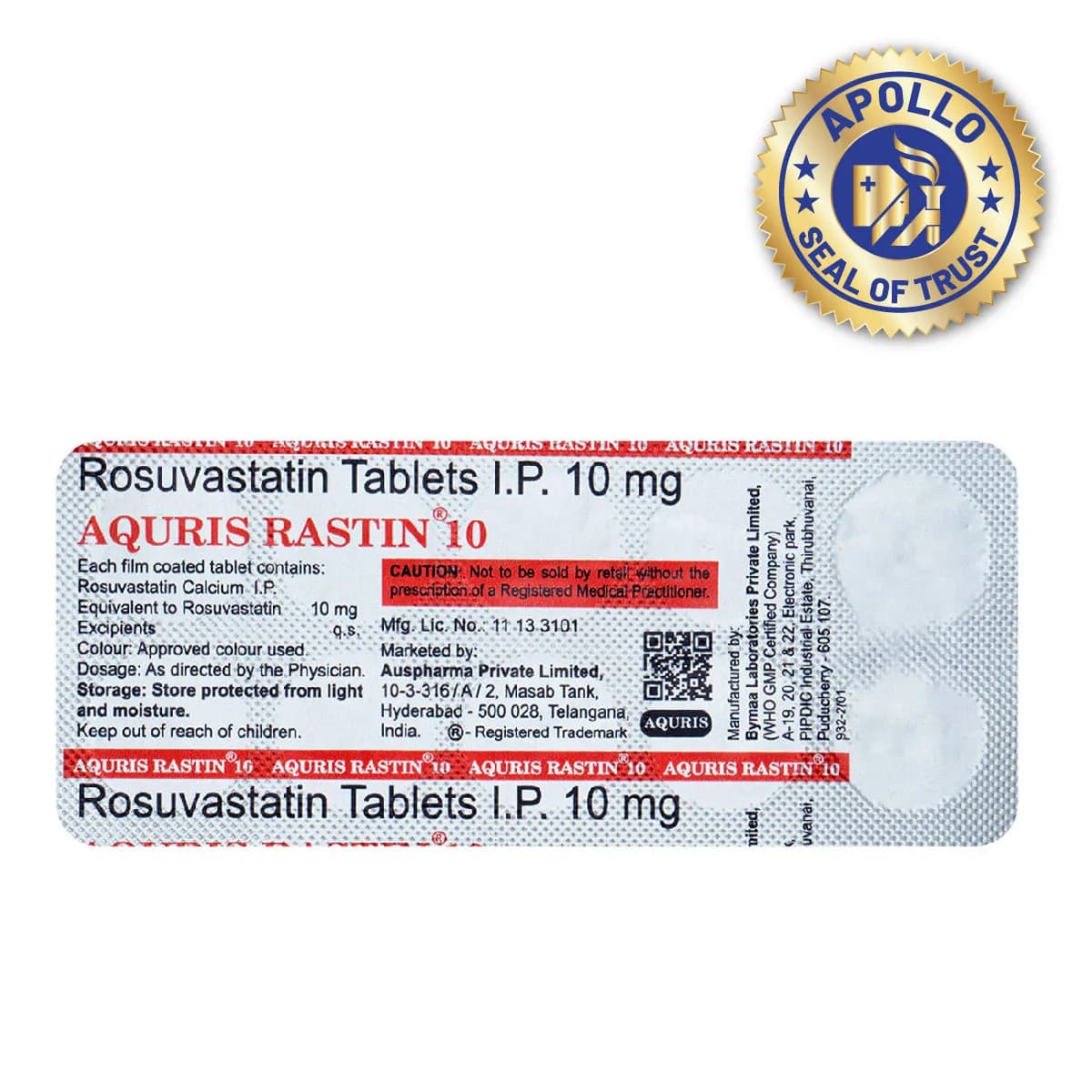 RASTIN 10MG TAB