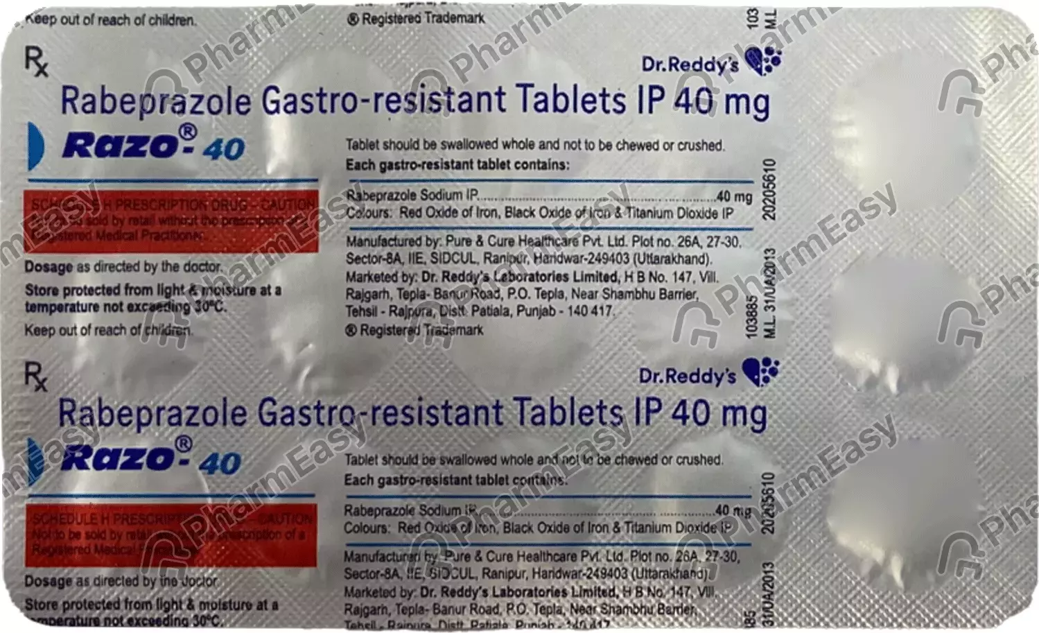 RAZO 40 TAB 15`S
