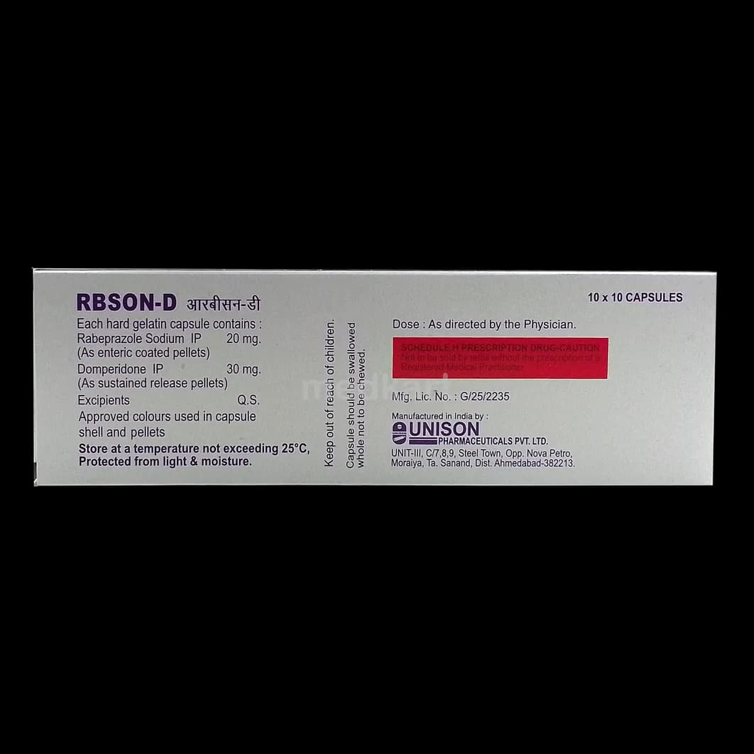 RBSON D CAPS 10`S