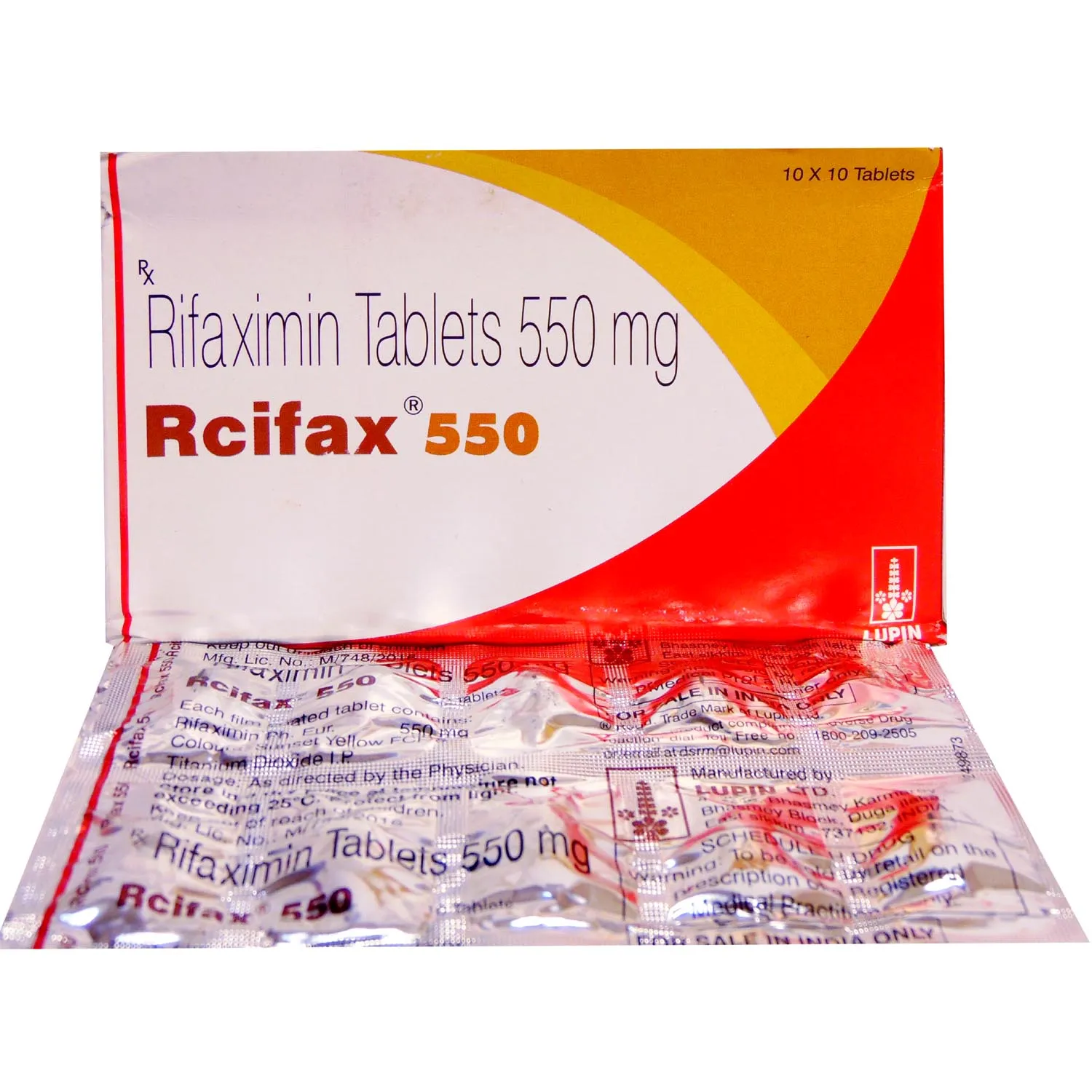 RCIFAX TAB 10`S