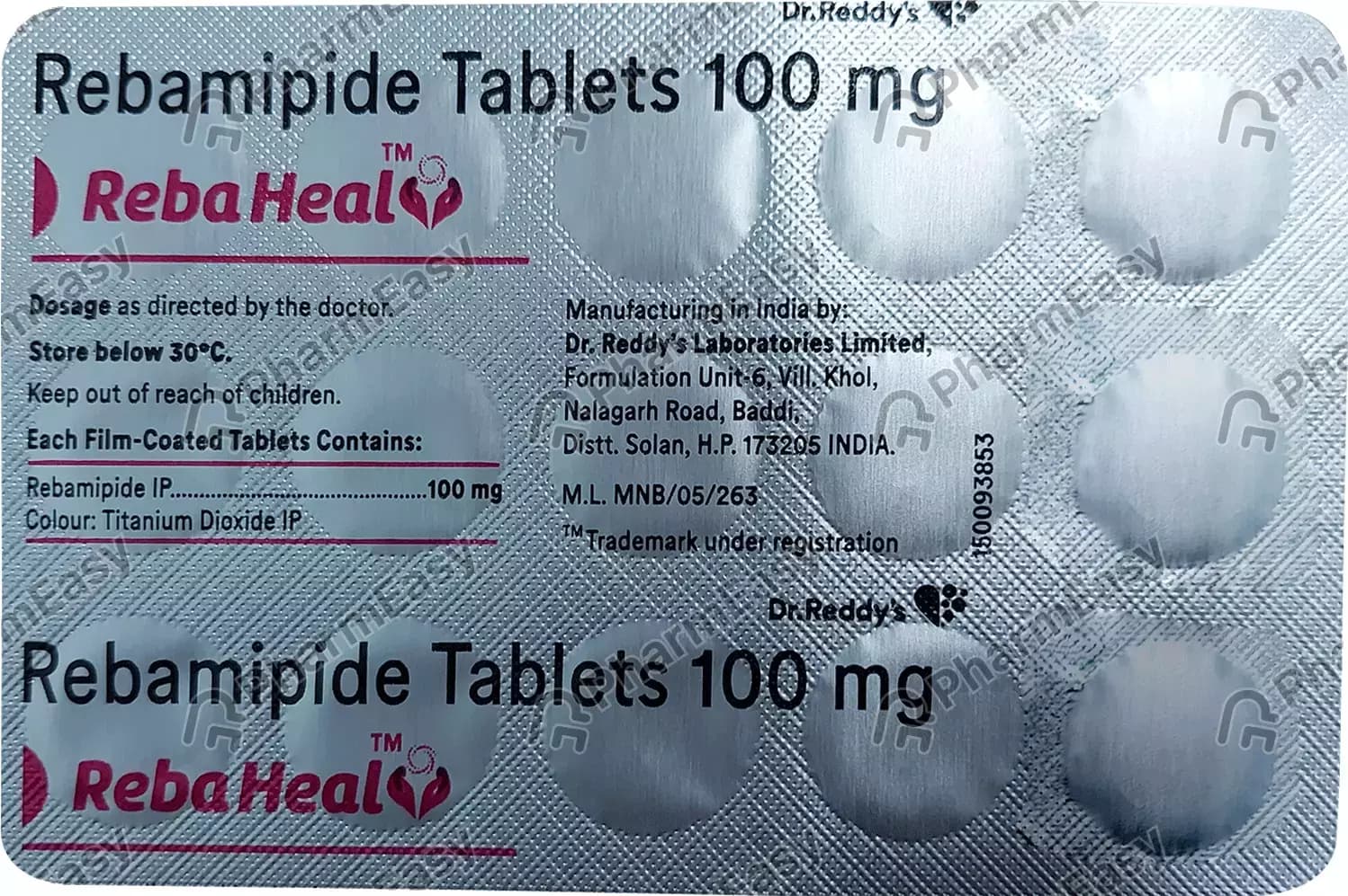 REBAHEAL 100MG TAB
