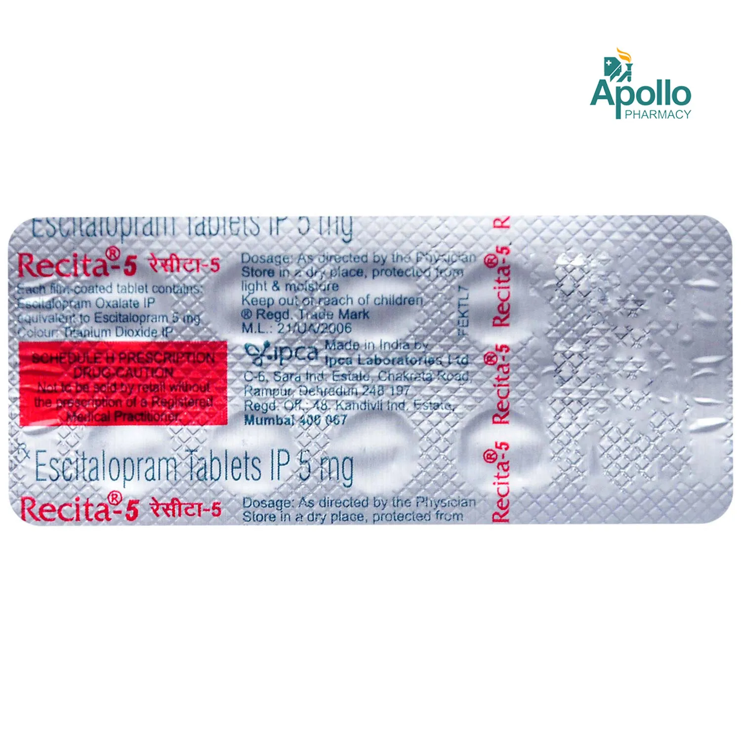 RECITA 5MG TAB