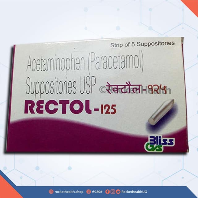 Rectol 125 Suppository