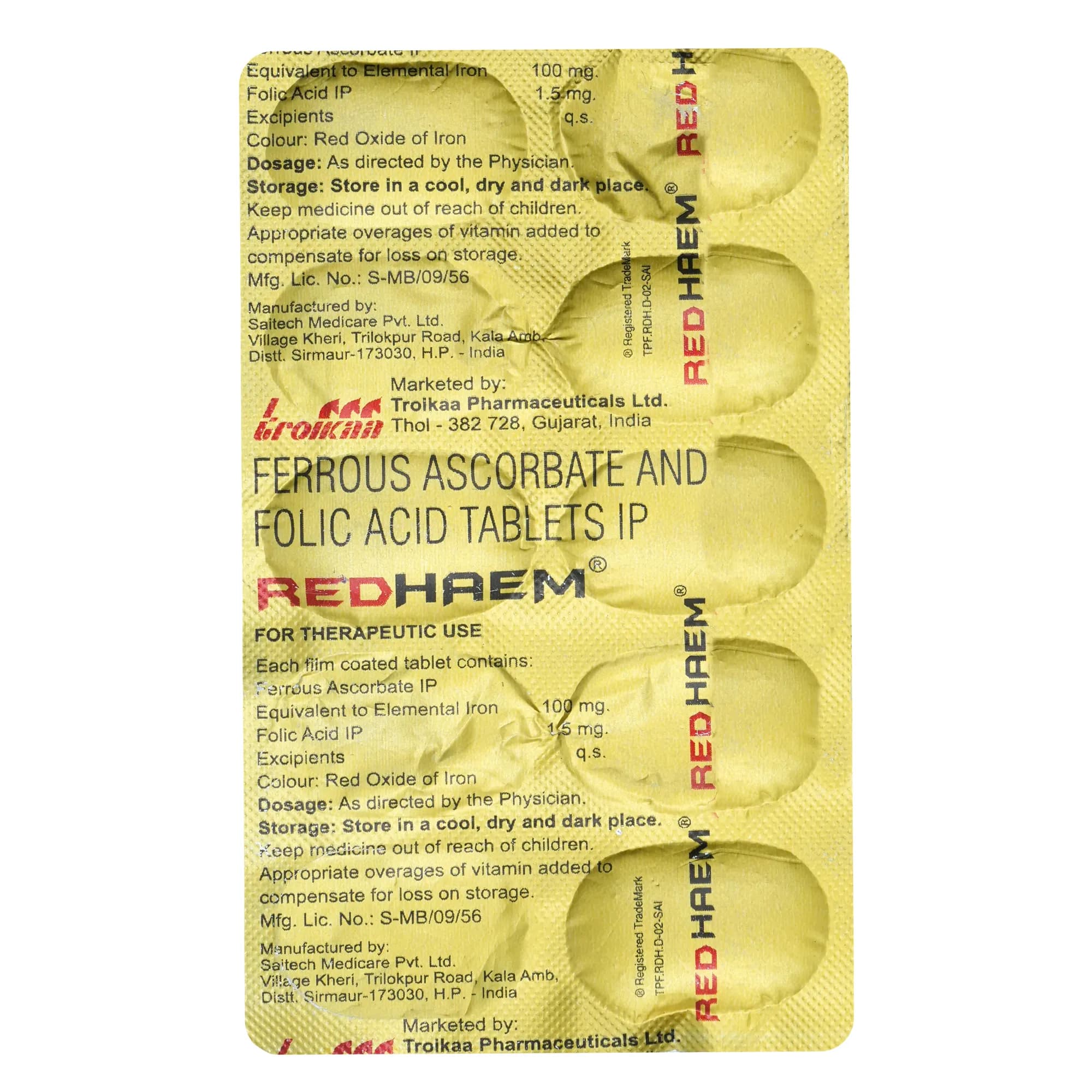 REDHAEM XT TOTAL TAB