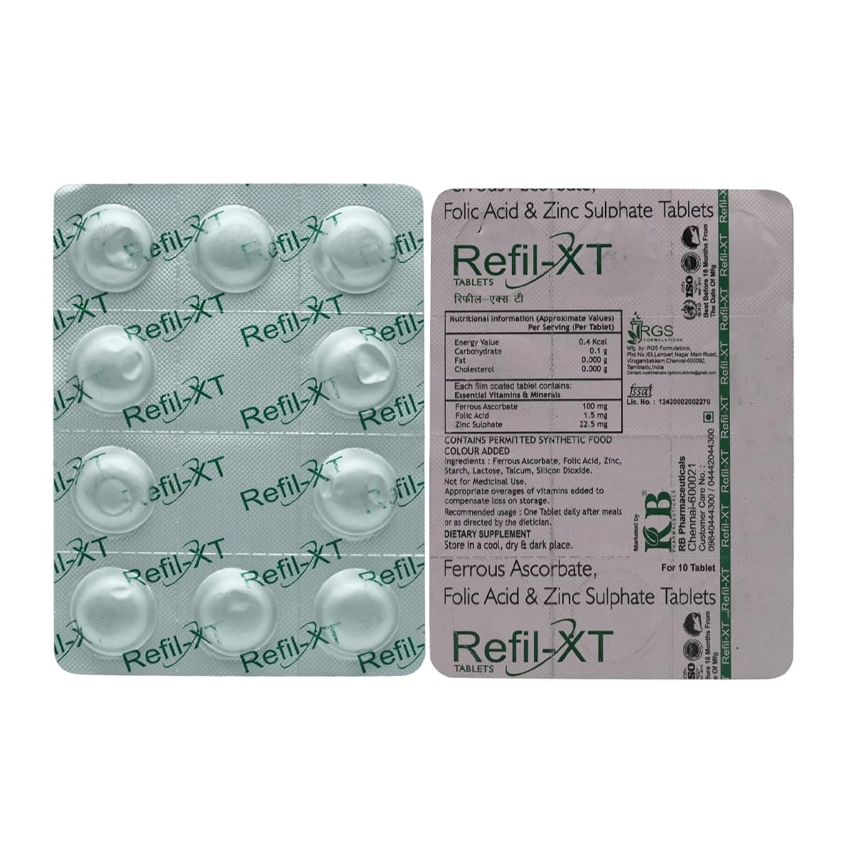 REFIL XT TAB