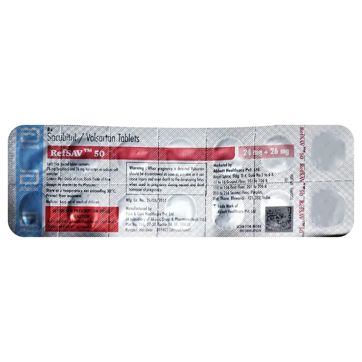 REFSAV 50MG TAB 14`S
