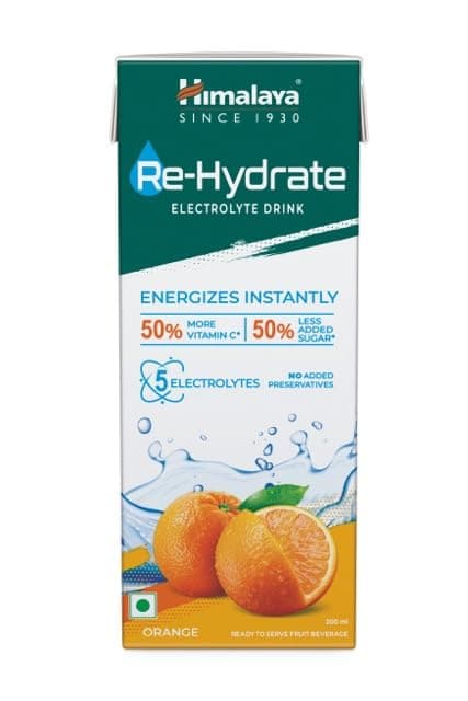 REHYDRATE ELEC.ORANGE DRINK