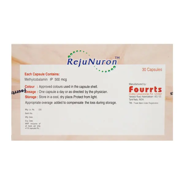 REJUNURON CAPS 30`S
