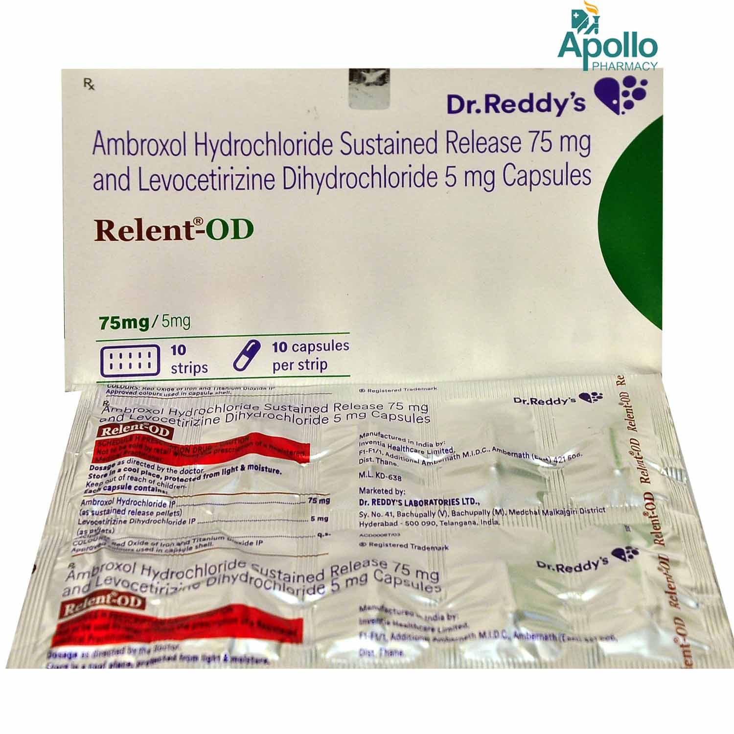 RELENT OD