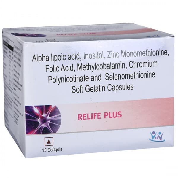 RELIFE PLUS CAPS