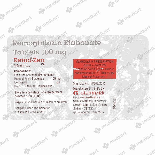 REMOZEN 100MG