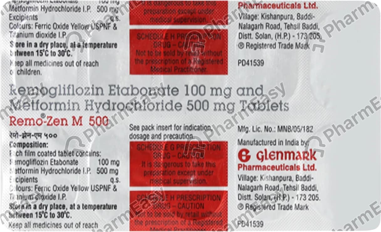 REMOZEN M 500MG