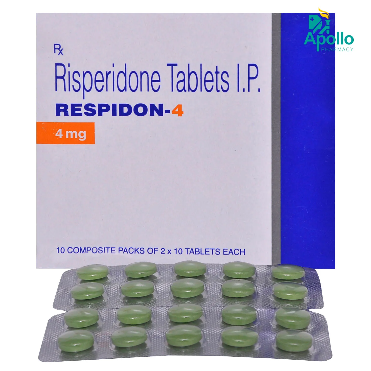 RESPIDON 4MG TAB 10`S