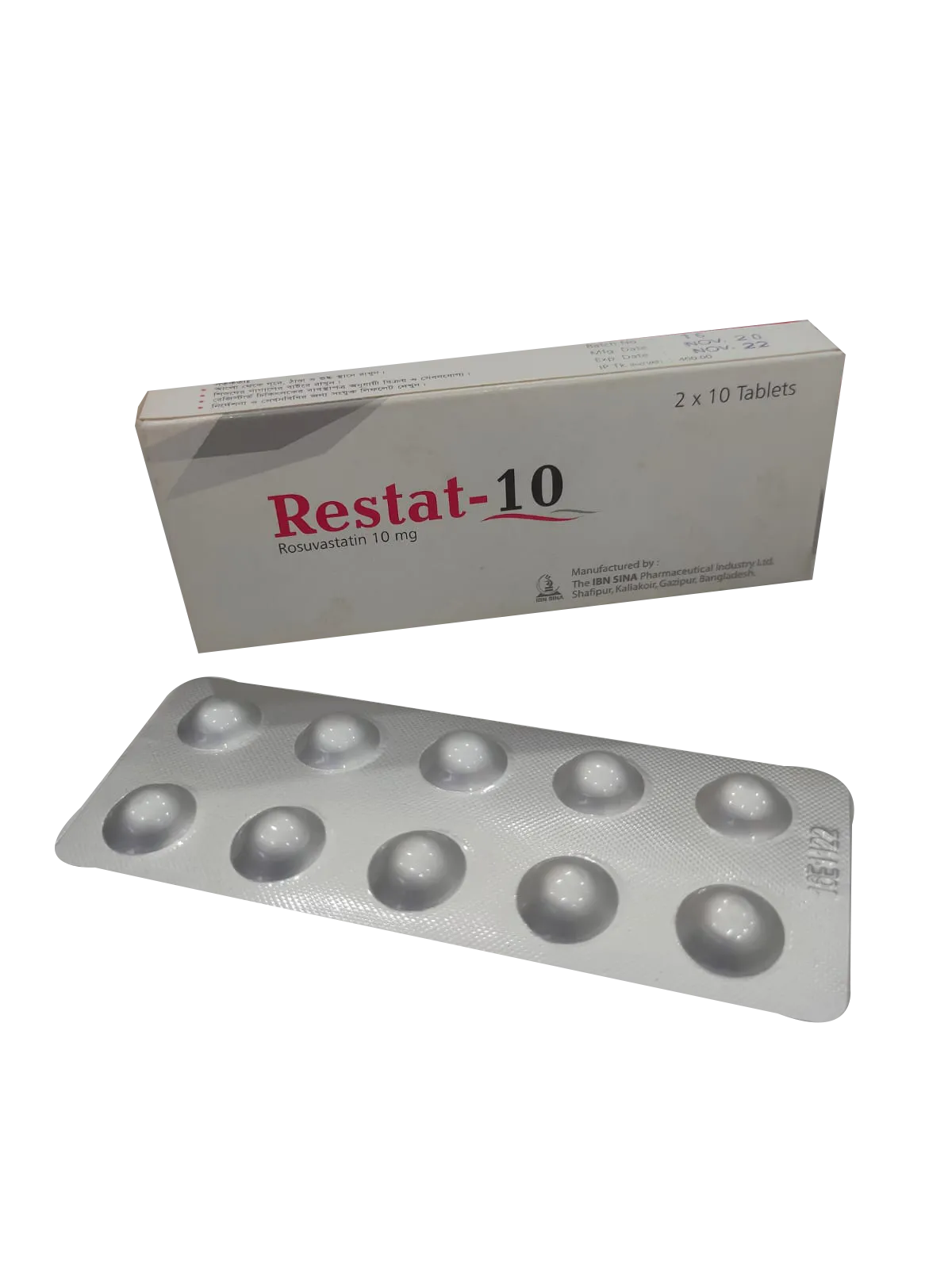 RESTALO 10MG TAB