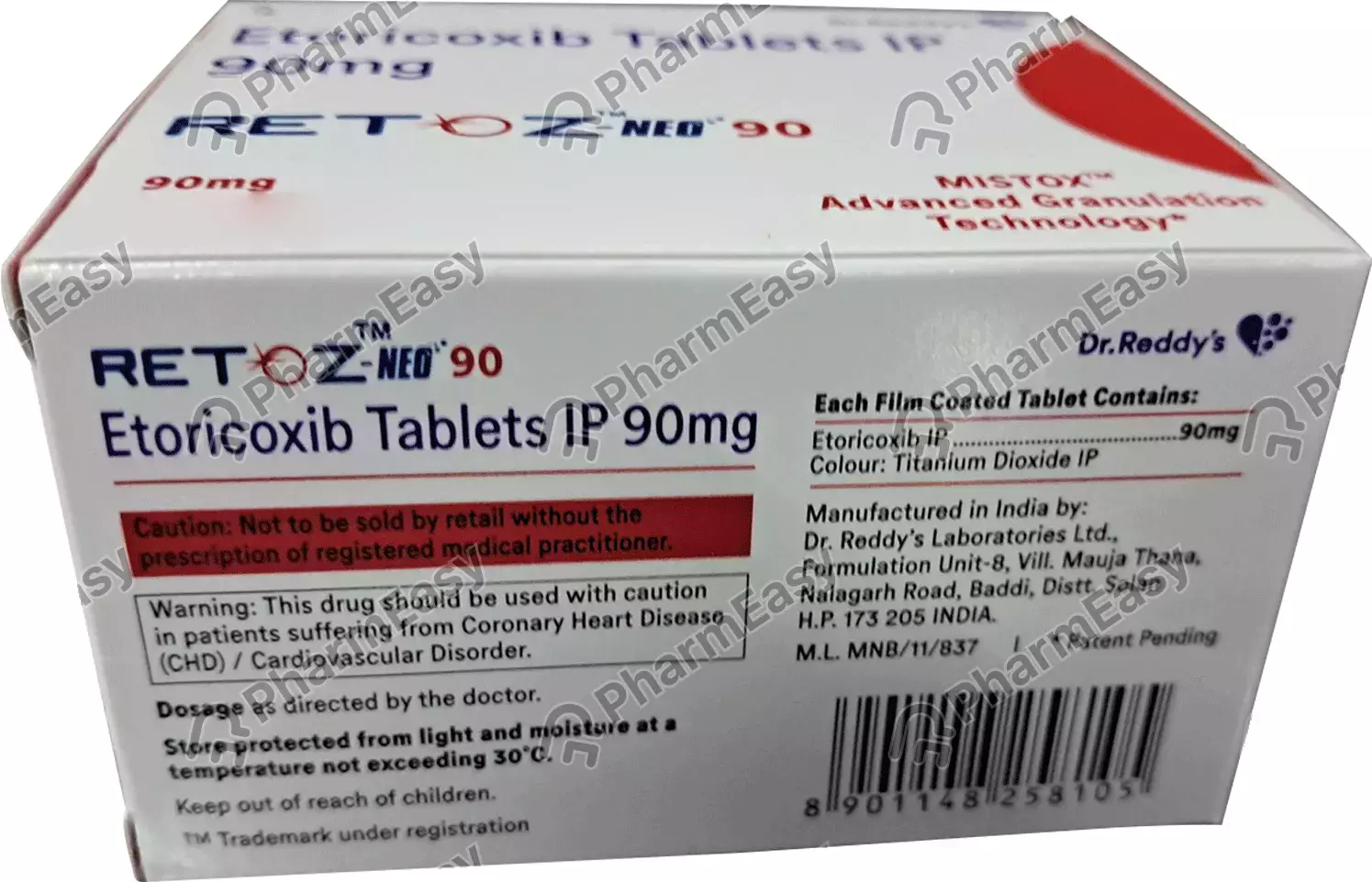 RETOZ NEO 90 TAB 10`S