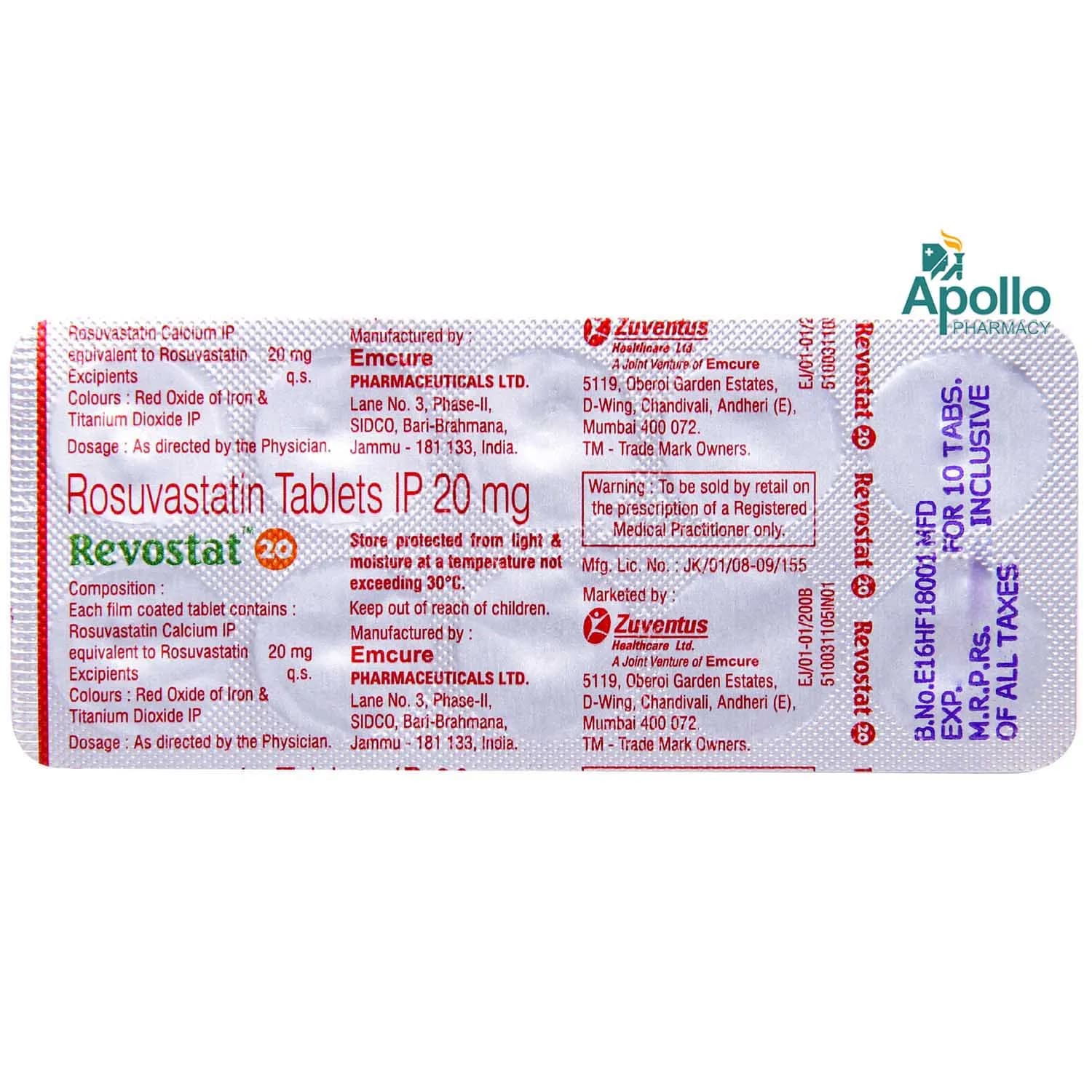 REVOSTAT 40 TAB