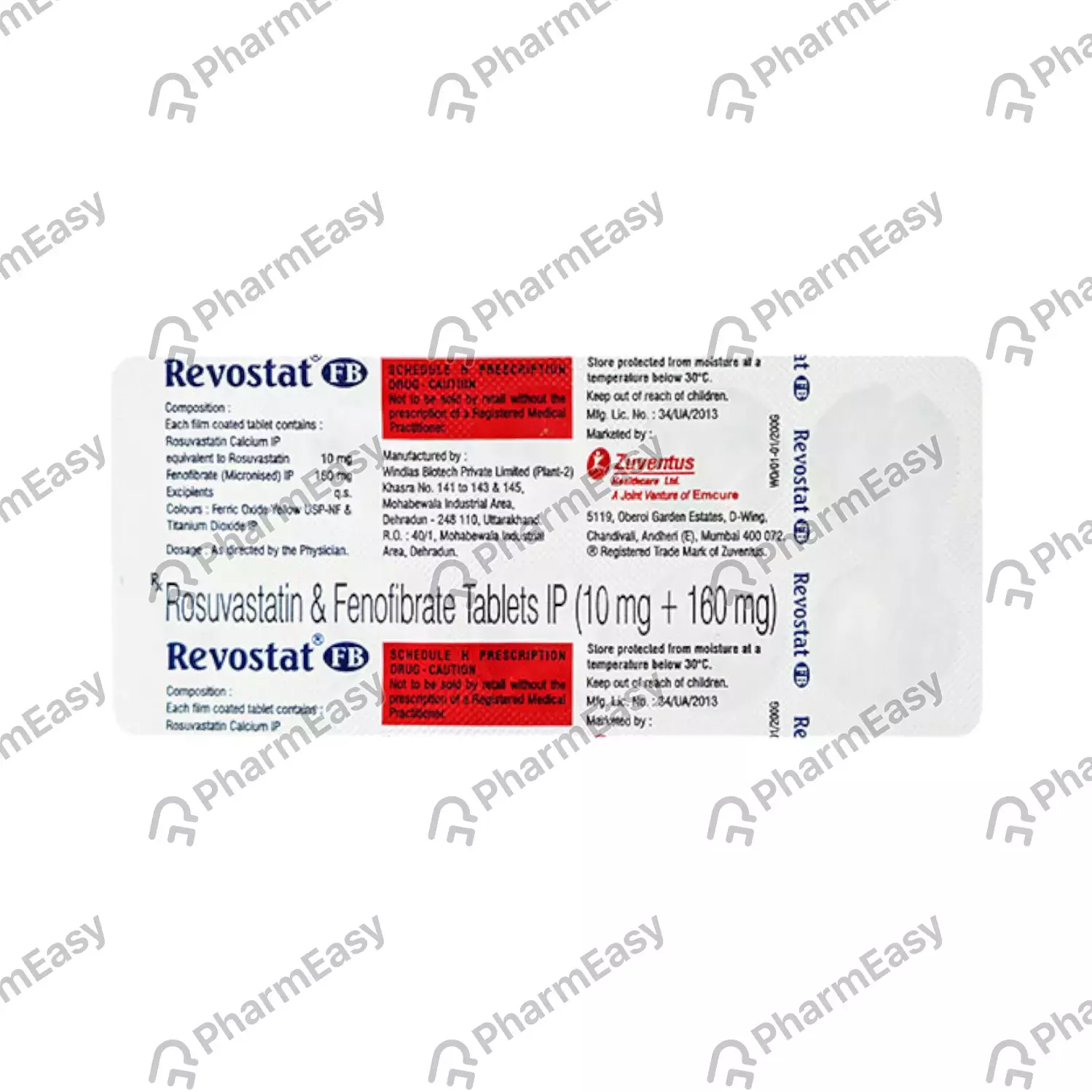 REVOSTAT FB TAB