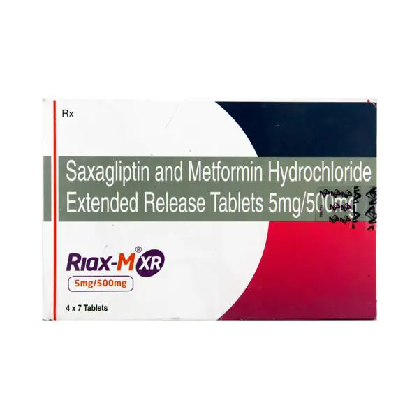RIAX M XR 5/500MG TAB
