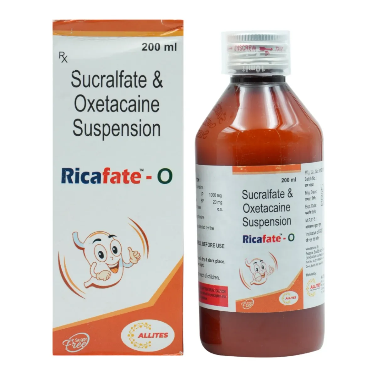 RICAFATE SUSPENTION
