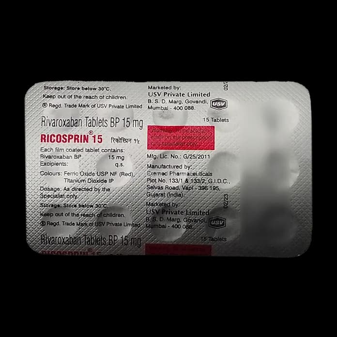 RICOSPRIN 15MG TAB
