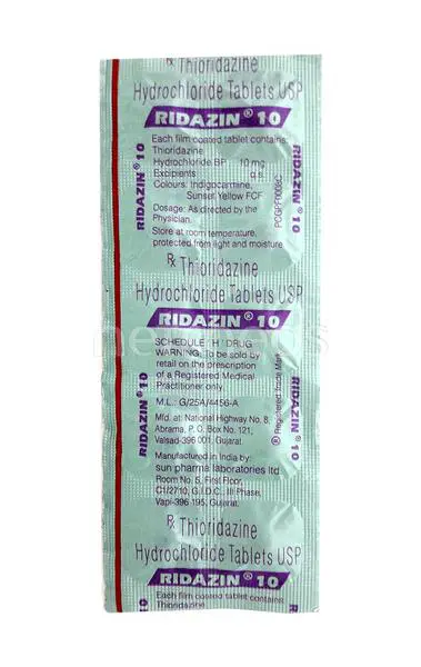 RIDAZIN 10MG TAB 10`S