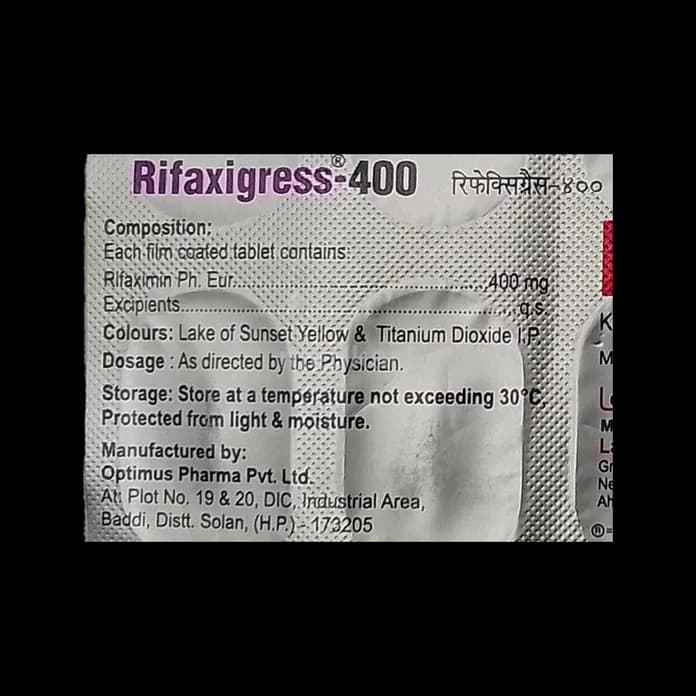 RIFAXIGRESS 400MG TAB