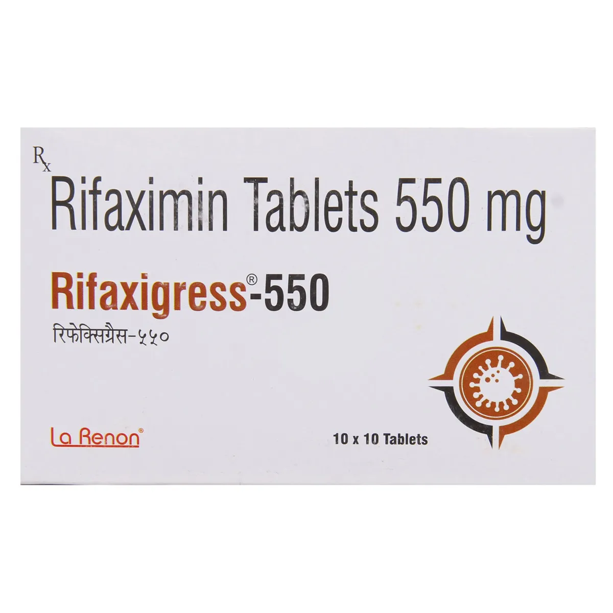 RIFAXIGRESS 550MG TAB