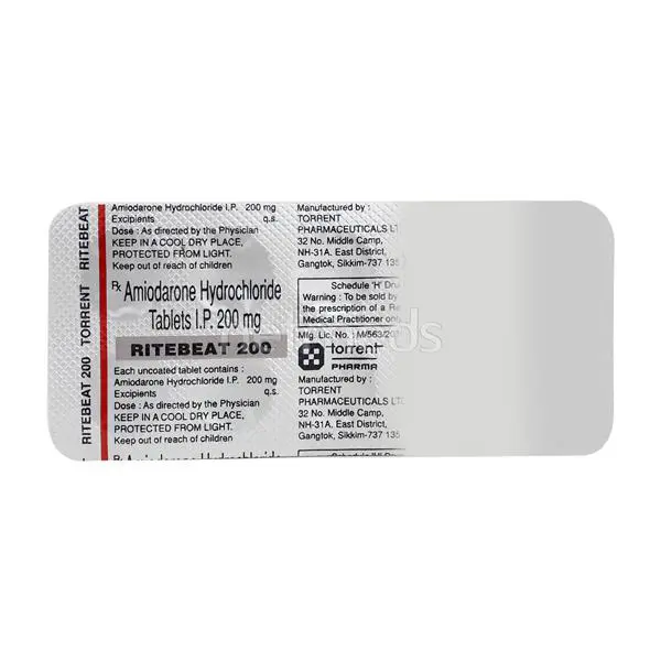 RITEBEAT 200MG TAB 10`S