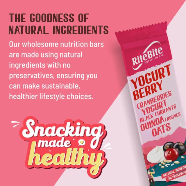 Ritebite Yogurt Berry Bar