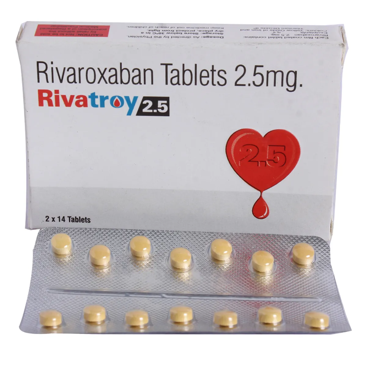 RIVATROY 2.5MG TAB