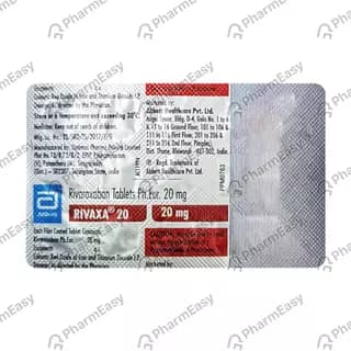 RIVAXA 20MG TAB