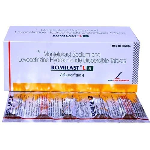 ROMILAST L 5MG TAB