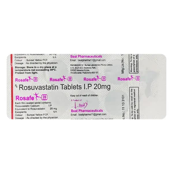 ROSAFE 20MG TAB