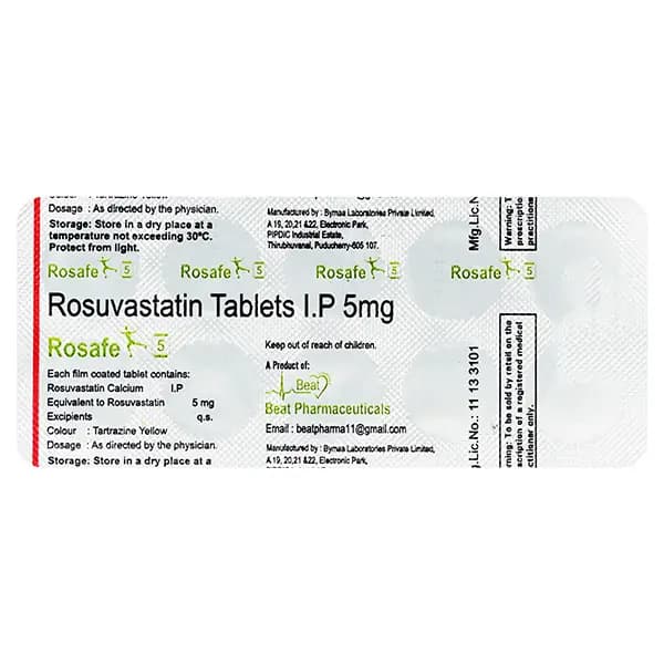 ROSAFE 5MG TAB