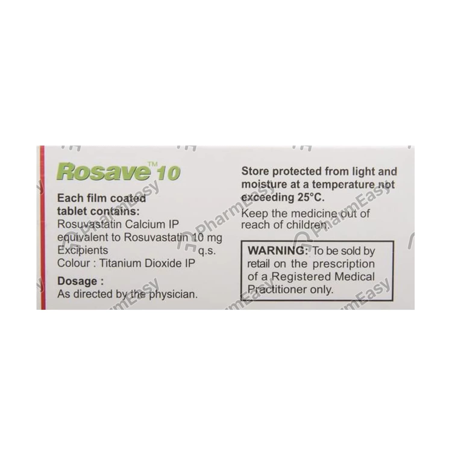 ROSAVE 10MG TAB