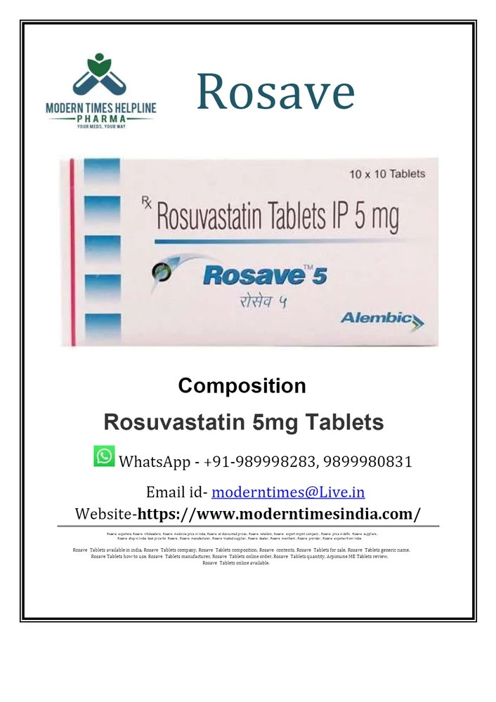 ROSAVE 5MG TAB