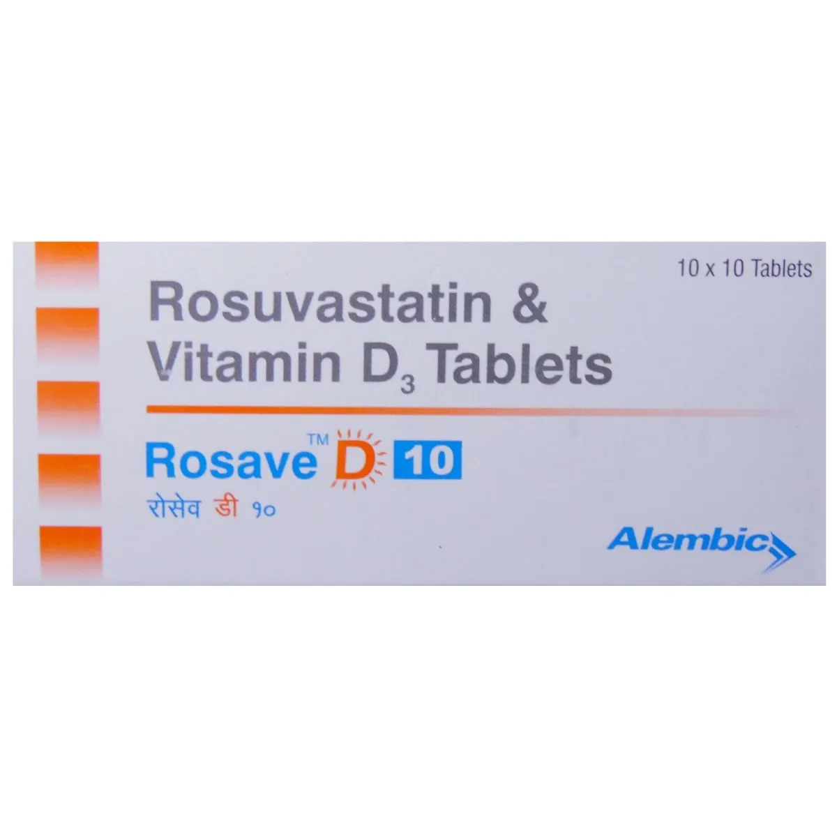 ROSAVE D 10MG TAB