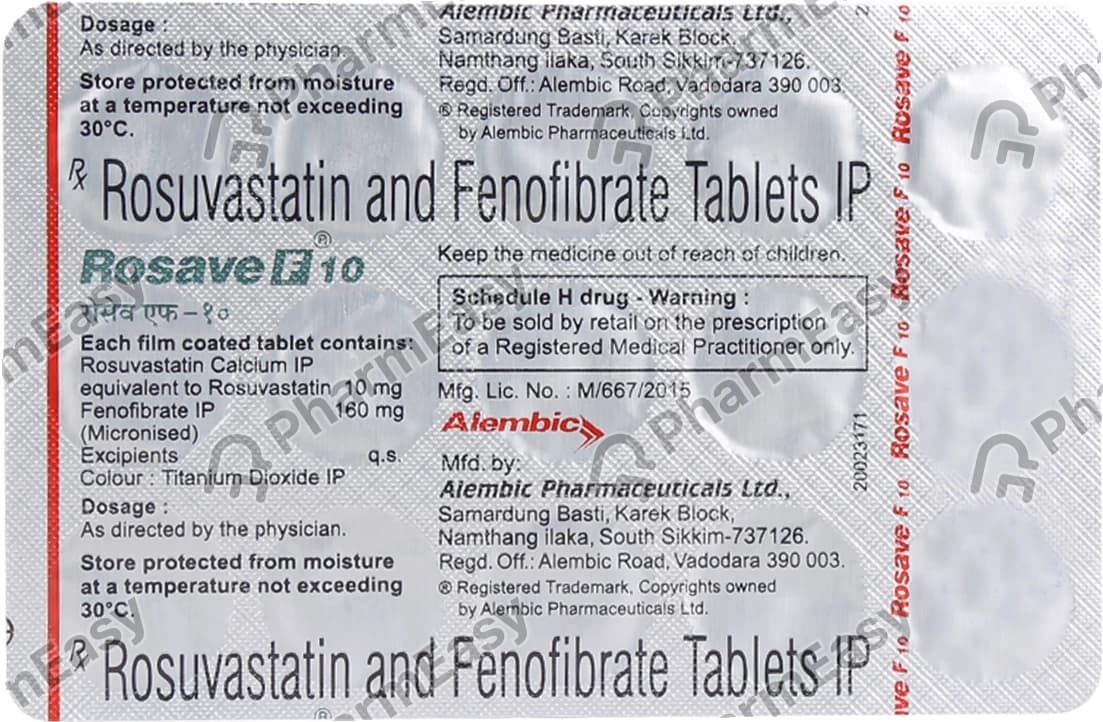 ROSAVE-F 10MG TAB